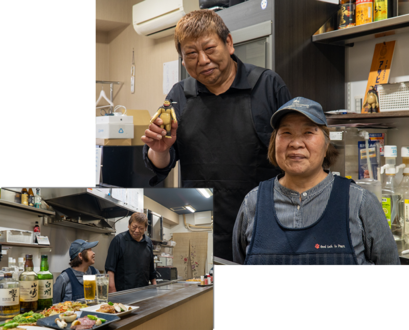 ここにしかない、鉄板人情酒場。